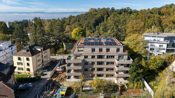 Appartement neuf de 4.5 pièces au rez 2