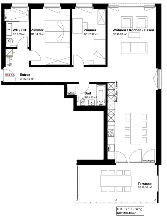 3.5-Zimmerwohnung an toller Lage 12