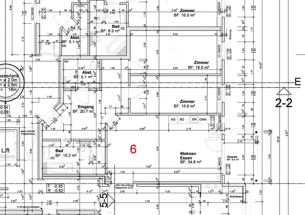 Moderne Garten-3.5-Zimmerwohnung im Zentrum von Eiken zu vermieten 11