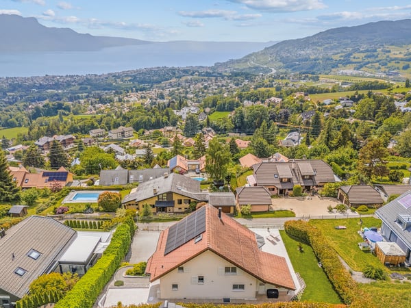 Villa d'architecte - un havre de paix dominant le lac Léman 2