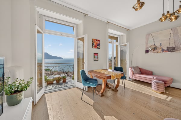 Élégance et panorama au coeur de Territet - Montreux Disponible de suit 1