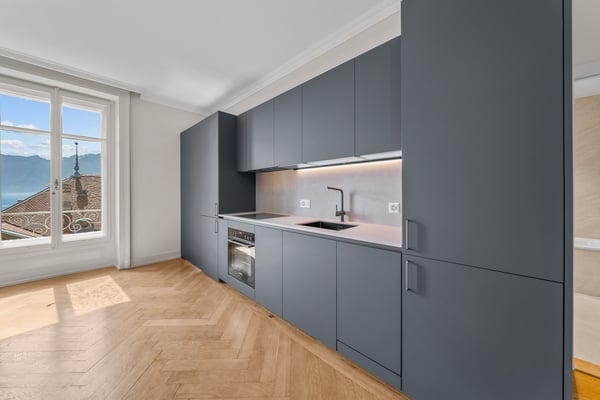 Élégant 2.5 pièces de standing situé à Montreux avec vue lac 2