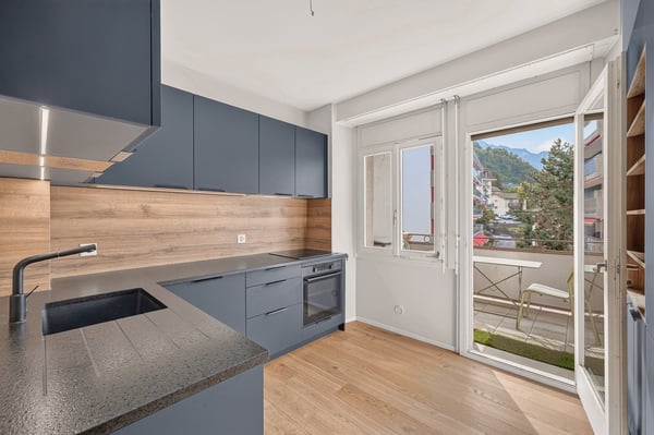 Élégance appartement meublé de 2.5 pcs au coeur de Territet - Montreux 5