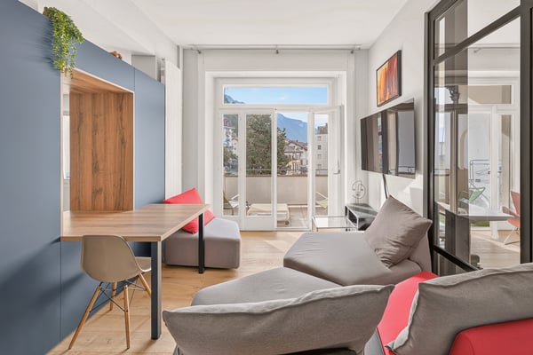 Élégance appartement meublé de 2.5 pcs au coeur de Territet - Montreux 3