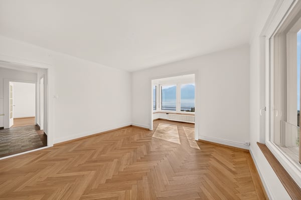 Superbe appartement de 2.5 pas spacieux avec vue imprenable sur le lac 2