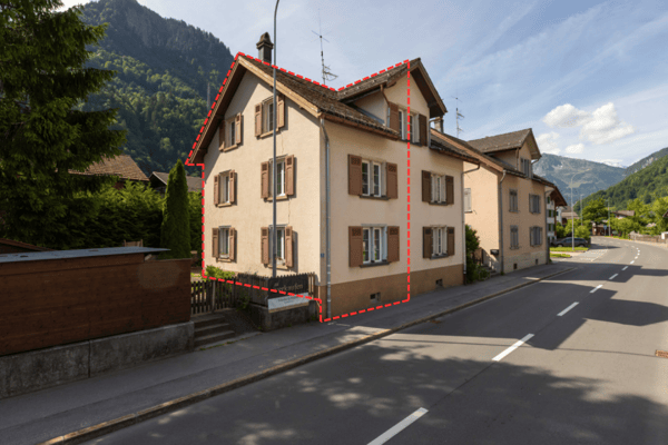 Charmantes Doppeleinfamilienhaus mit grosszügigem Garten in Diesbach 15