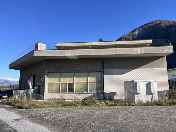 Halle dépôt avec chambres frigorifiques et deux studios 2