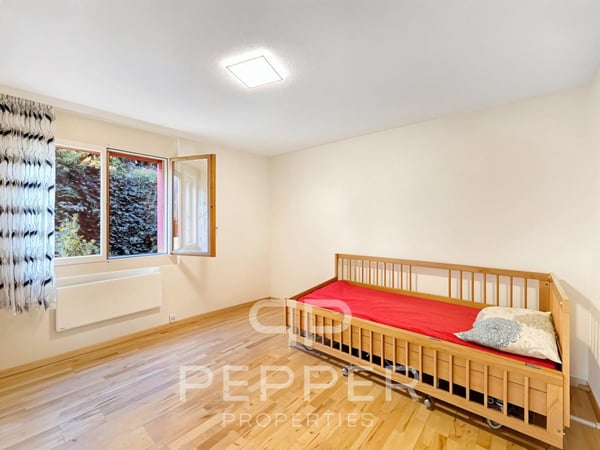 Vaste appartement en rez-de-jardin au coeur de Chailly 10