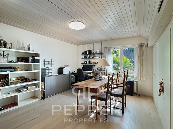Rare duplex en attique avec vue panoramique sur le Léman et les Alpes 13