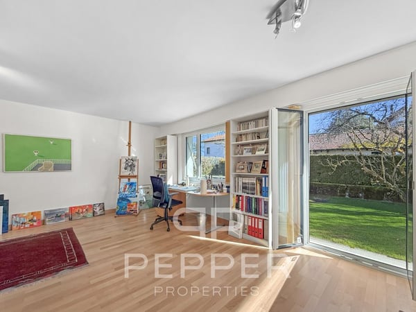 Écrin de verdure aux portes de Lausanne Spacieuse maison individuelle rénovée 2