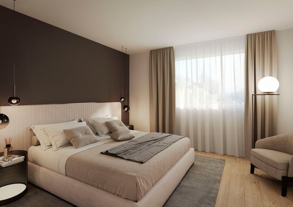 Exklusive 5.5-Zimmer-Terrassenwohnung mit Bergblick in Sattel 5