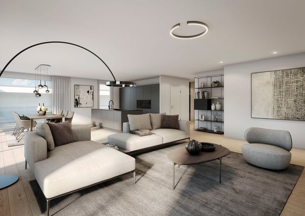 Exklusive 5.5-Zimmer-Terrassenwohnung mit Bergblick in Sattel 2