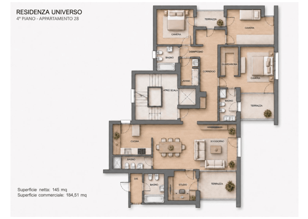 Esclusivo appartamento nel cuore di Lugano 20