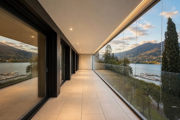 Esclusivo appartamento con vista lago a Lugano 1