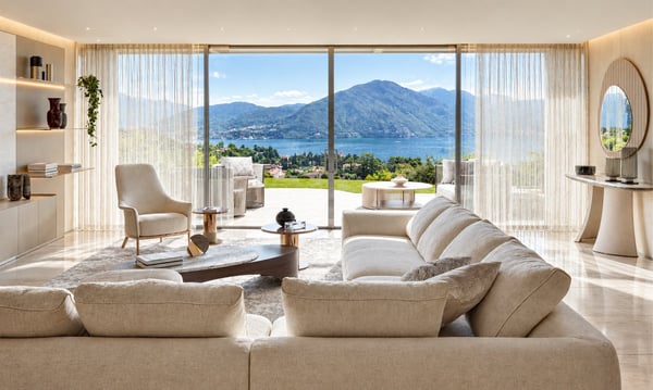 Villa Contemporanea con piscina e vista sul Lago di Como 11