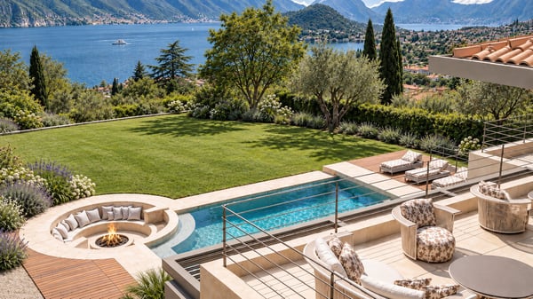 Villa Contemporanea con piscina e vista sul Lago di Como 3