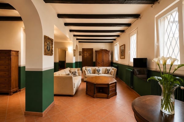 Elegante dimora storica con corte privata a Gentilino 3