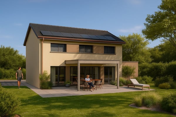 Villa individuelle de 5.5 pièces sur plan 1