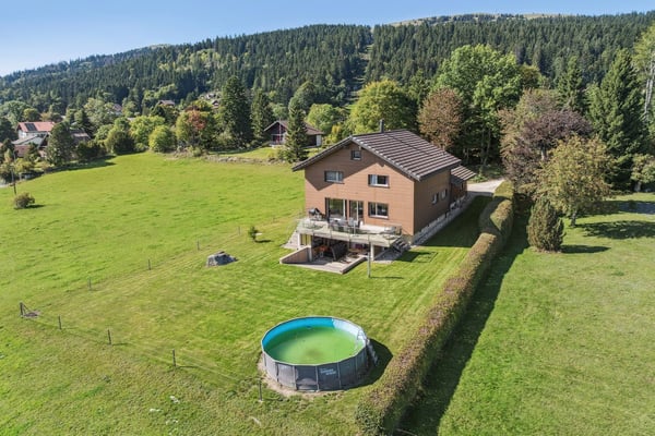 Chalet en ossature bois avec vue panoramique époustouflante 1