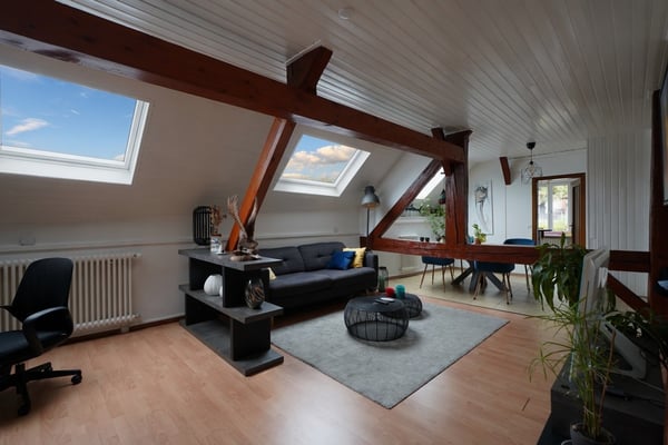 Maison paysanne de 1714 -- Trois logements, triplex familial et deux 2 4