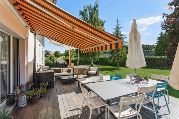 Villa individuelle sur terrain de 2'915 m², gains solaires importants 4