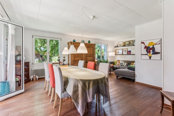 Villa individuelle sur terrain de 2'915 m², gains solaires importants 3
