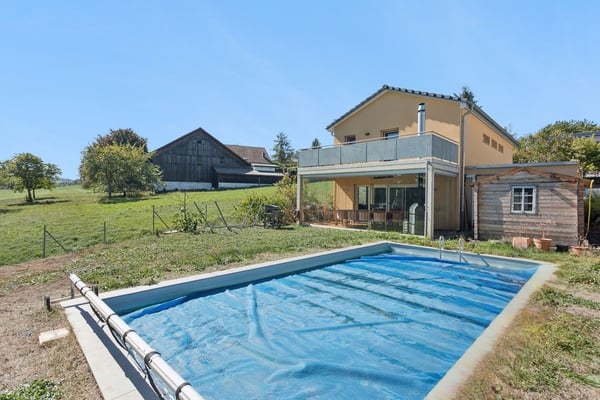 Villa individuelle contemporaine 5.5pièces avec piscine à Carrouge VD 4
