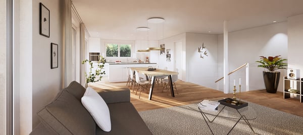 Neubauwohnungen Chur 1 Zimmer, Erstbezug 2026, ruhige zentrale Lage 2