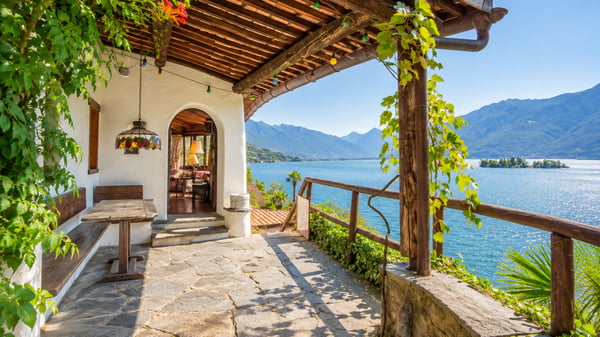 Mediterranes Ferienhaus mit privatem Badeplatz | Casa vacanze mediterr