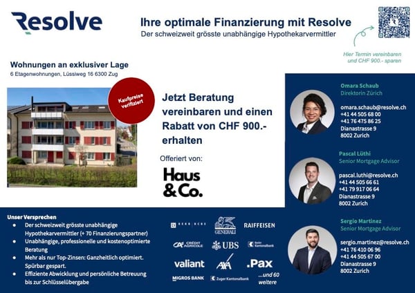 Attraktive Dachwohnung im Herzen von Zug zum Verkauf 13