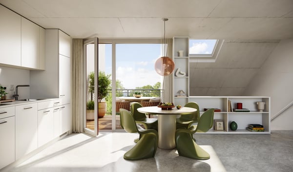 4.5 Zimmer-Maisonette-Wohnung in Bülach
