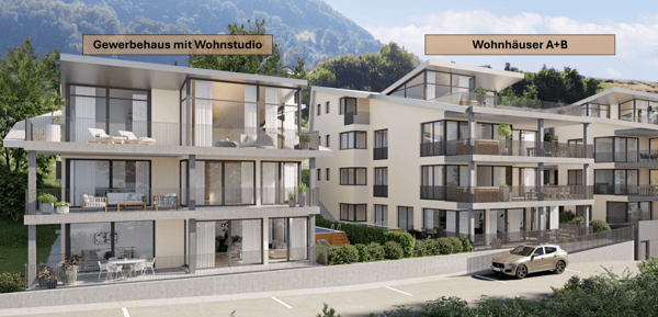 Greppen: Moderne Bürofläche im Edelrohbau 2