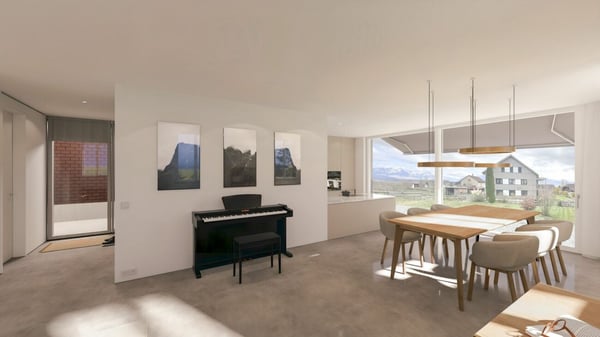 Freistehendes Neubau-Einfamilienhaus in Gams - 1.5 Zimmer Wohngenuss für die ganze Familie 5