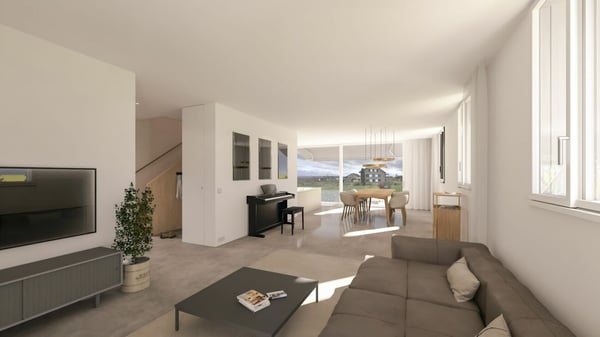 Freistehendes Neubau-Einfamilienhaus in Gams - 1.5 Zimmer Wohngenuss für die ganze Familie 3