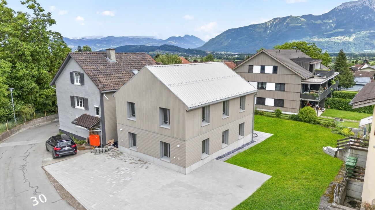 Freistehendes Neubau-Einfamilienhaus in Gams - 4.5 Zimmer Wohngenuss für die ganze Familie