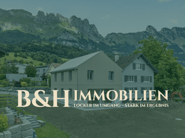 Bezugbereites Einfamilienhaus in Gams - 4.5 Zimmer Wohngenuss für die ganze Familie