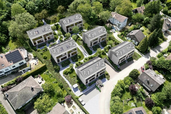 Neubau 1 1/2 Zimmer Doppel-EFH 1