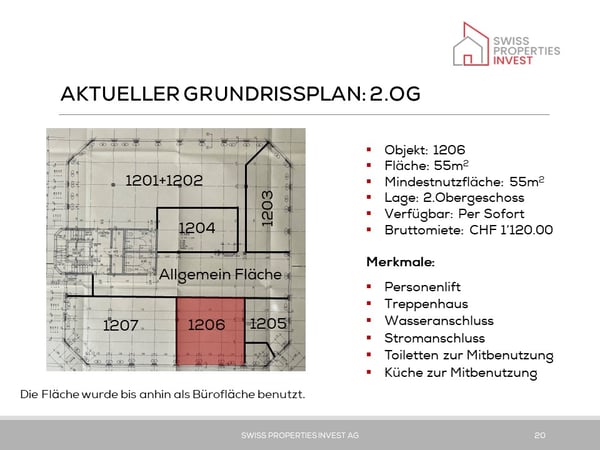 Schöne & Zentrale Bürofläche zu Vermieten 3