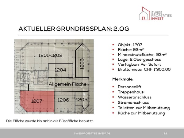 Schöne & Zentrale Bürofläche zu Vermieten 3