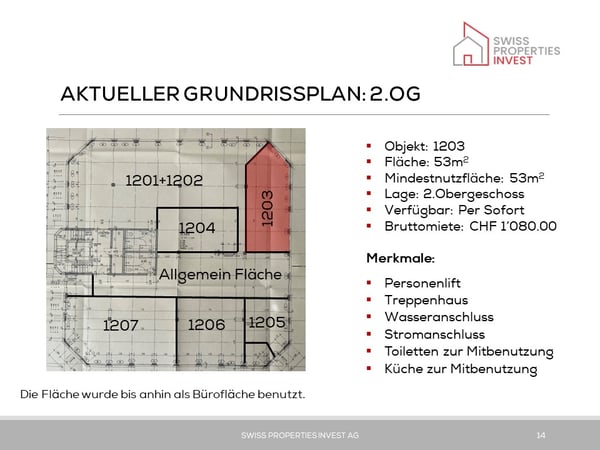 Schöne & Zentrale Bürofläche zu Vermieten 3