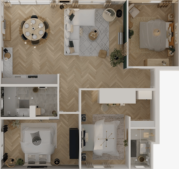 Geräumige 4.5-Zimmer-Wohnung mit Balkon in Fleurier 11
