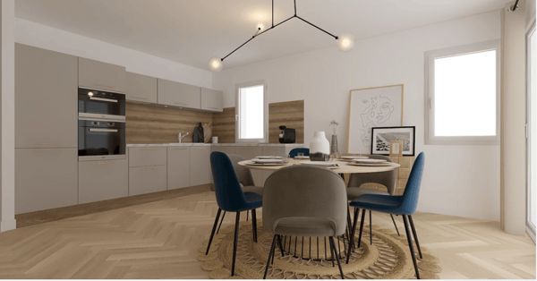 Geräumige 4.5-Zimmer-Wohnung mit Balkon in Fleurier 1