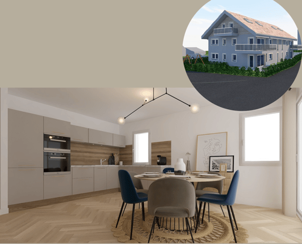 Geräumige 4.5-Zimmer-Wohnung mit Balkon in Fleurier 2