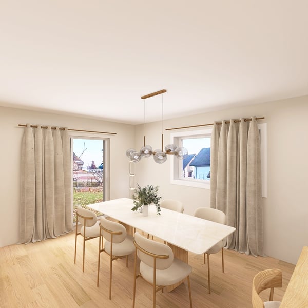 Nouveau projet de 3 villas contemporaines dans un quartier résidentiel recherché 3