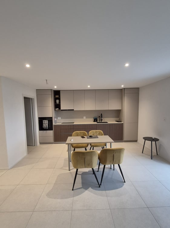 Un jardin comme une villa. Le confort d'un appartement neuf.