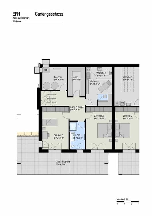 Modernes Eigenheim mit Panorama-Weitsicht ins Grüne und die umliegende Berglandschaft. 7