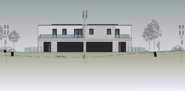 Modernes Eigenheim mit Panorama-Weitsicht ins Grüne und die umliegende Berglandschaft. 11