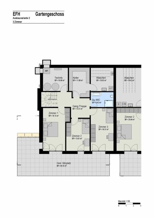 Modernes Eigenheim mit Panorama-Weitsicht ins Grüne und die umliegende Berglandschaft. 6