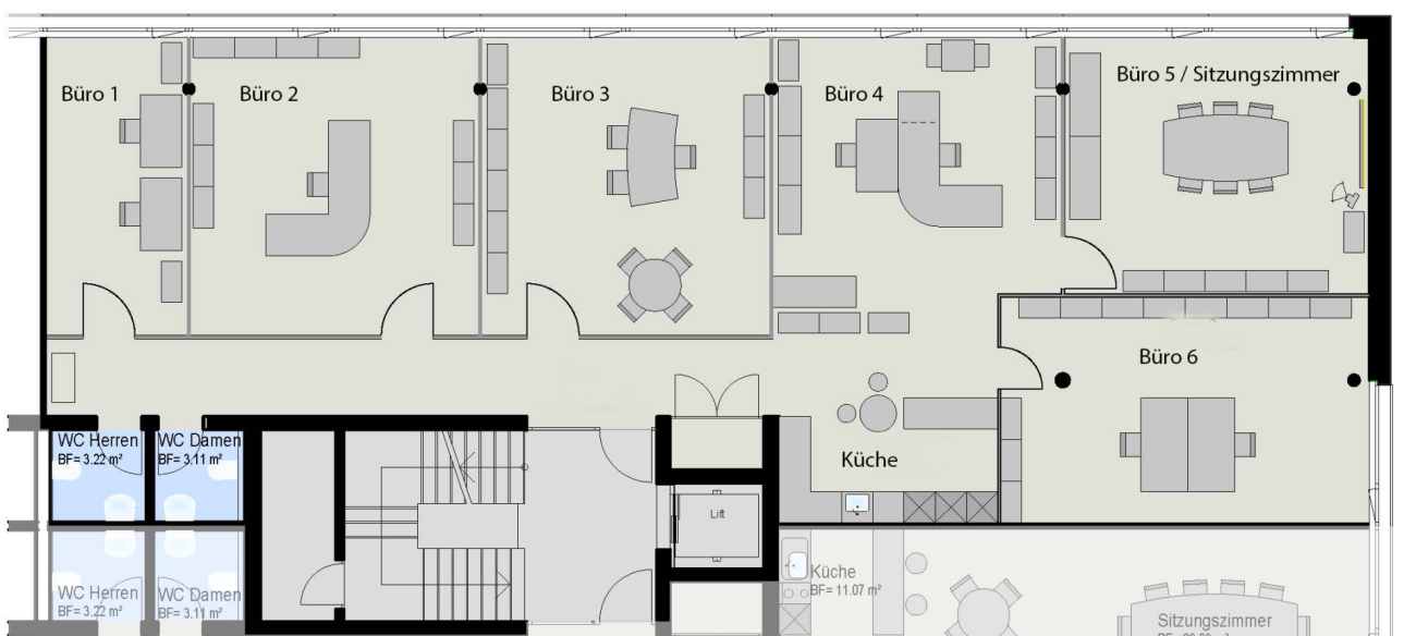 Your location in the representative business park in the tax-advantaged municipality of Freienbach
