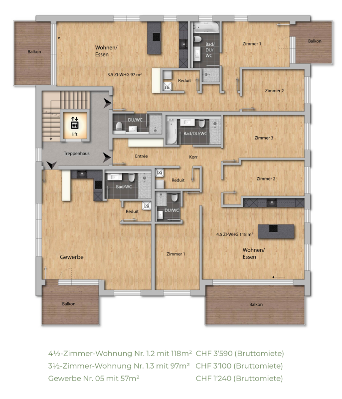Upgrade your Living! 4½-Zimmer-Attikawohnung mit hohem Ausbaustandard und vielen Extras